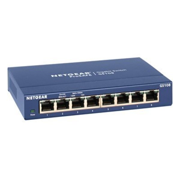 Td Synnexrporation GigabitUnmanaged Switch GS108-400NAS